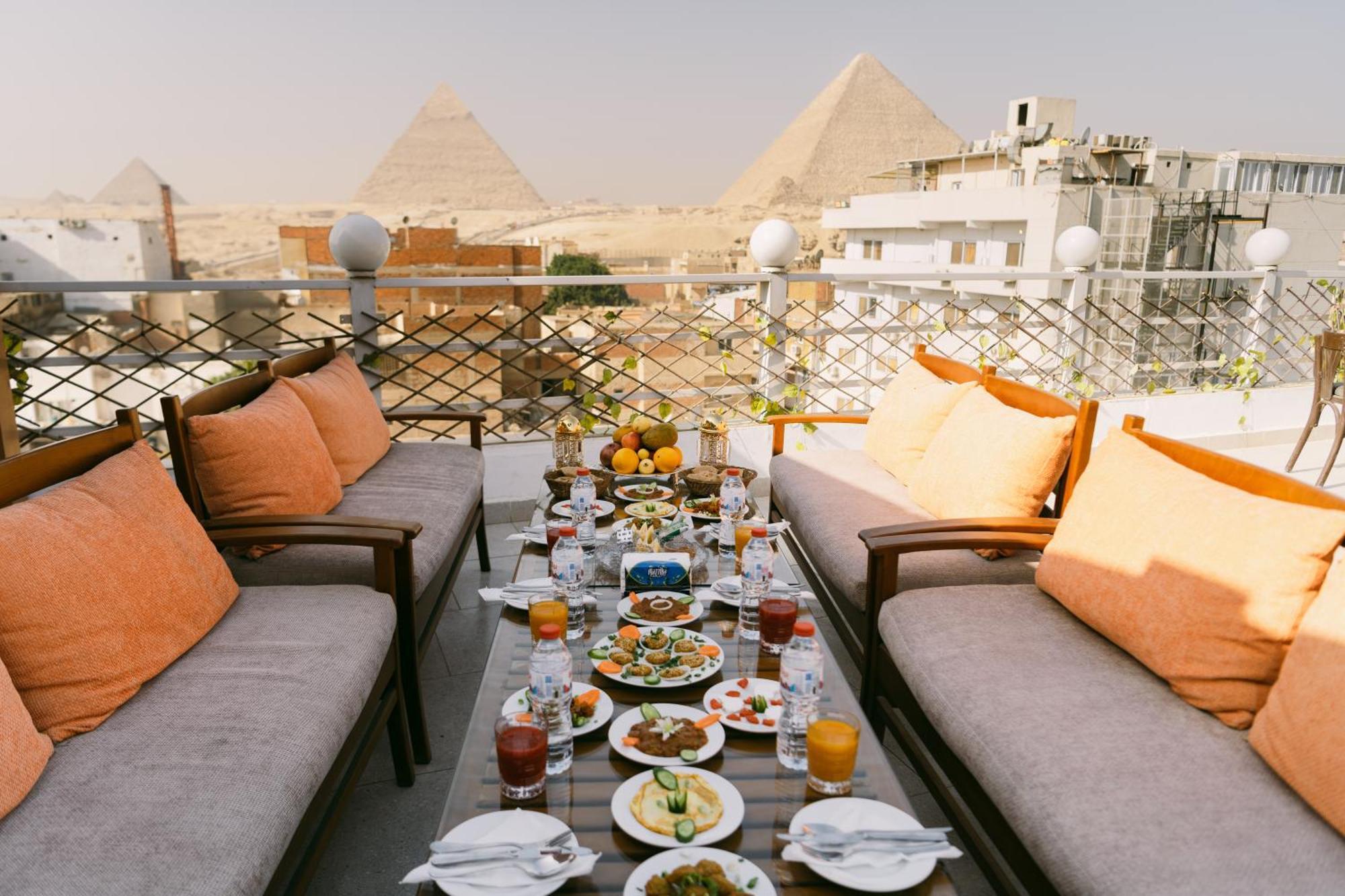 Jimmy Pyramids Hotel Kafret el-Gabal Екстериор снимка