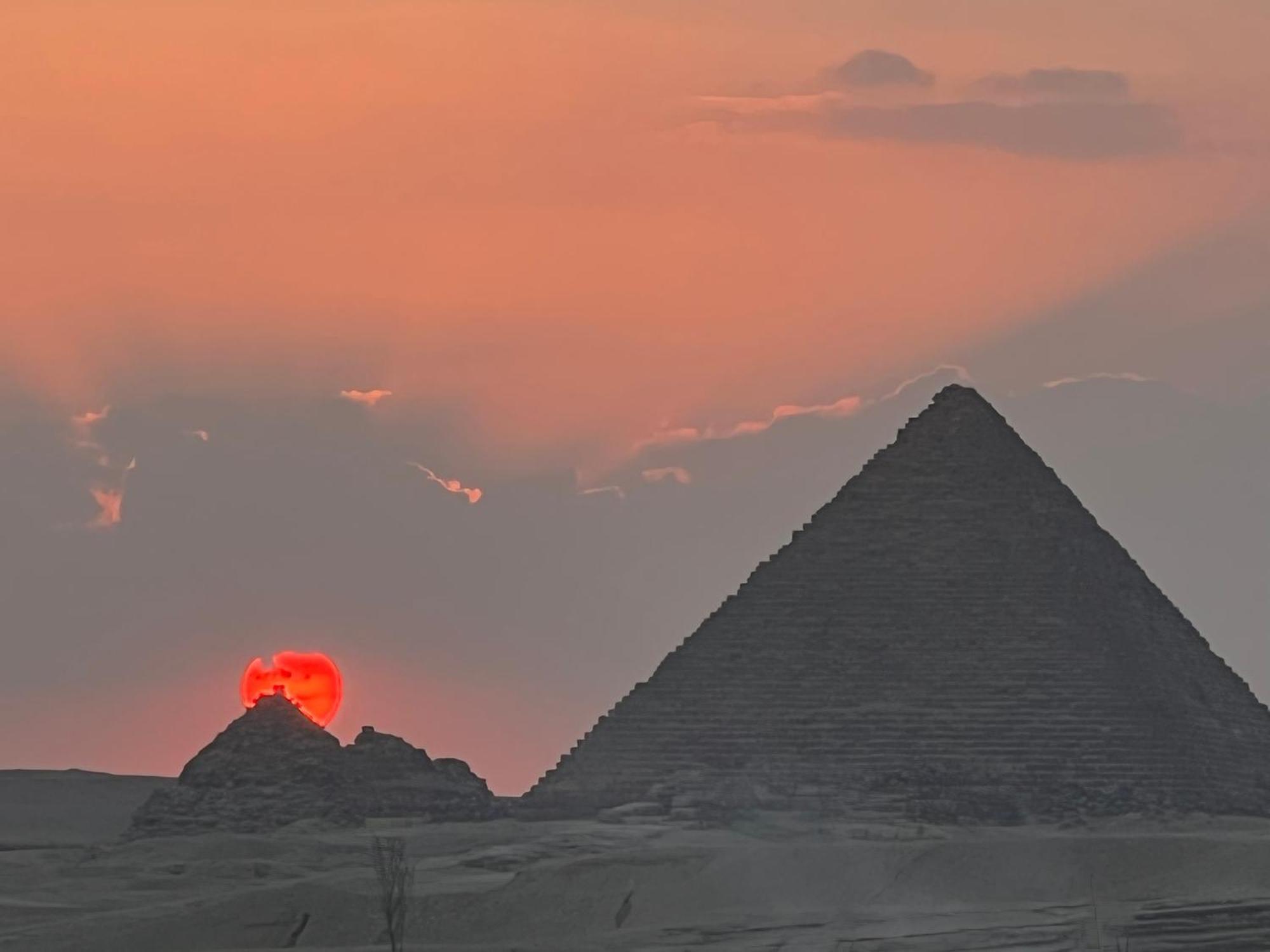 Jimmy Pyramids Hotel Kafret el-Gabal Екстериор снимка