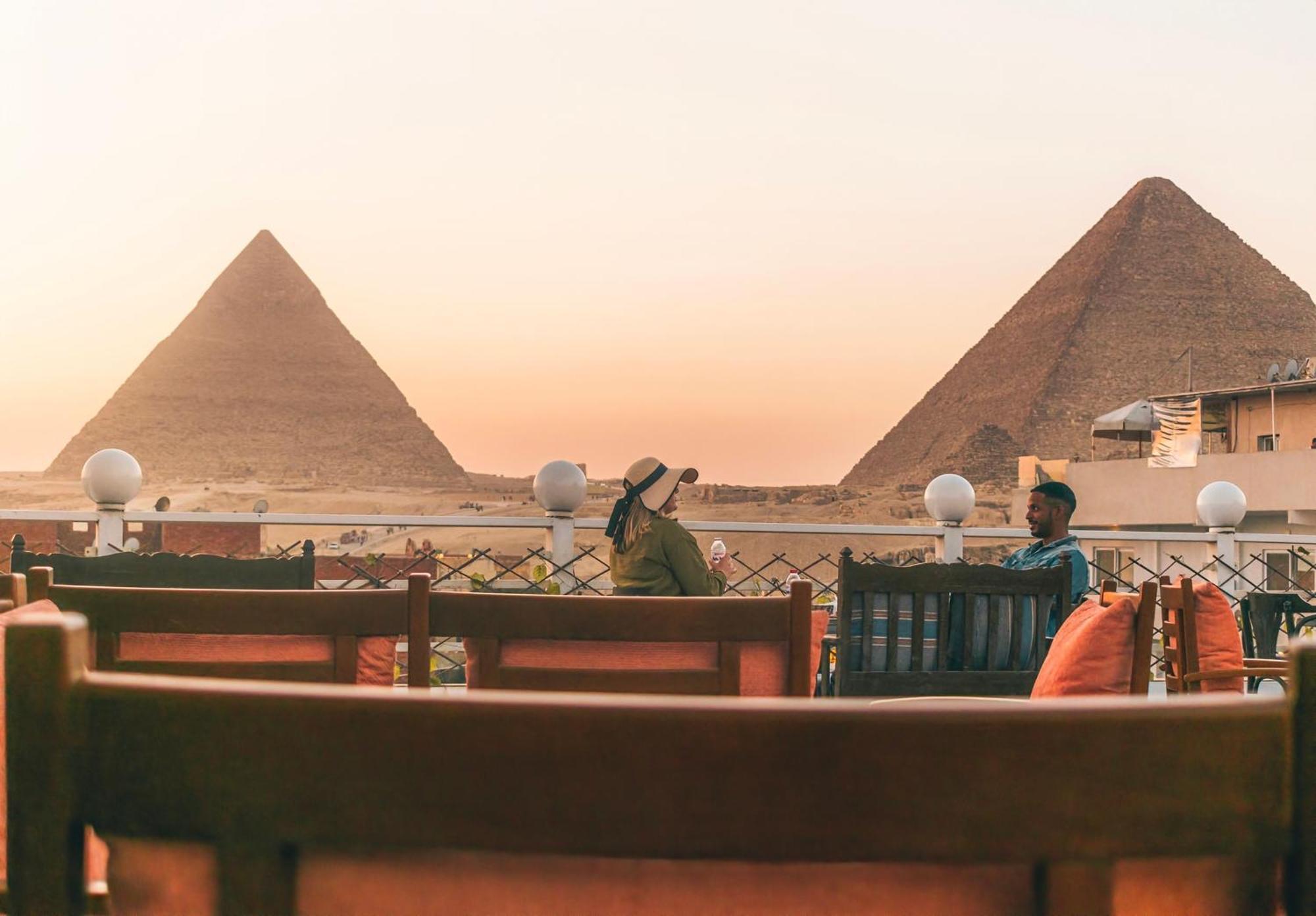 Jimmy Pyramids Hotel Kafret el-Gabal Екстериор снимка