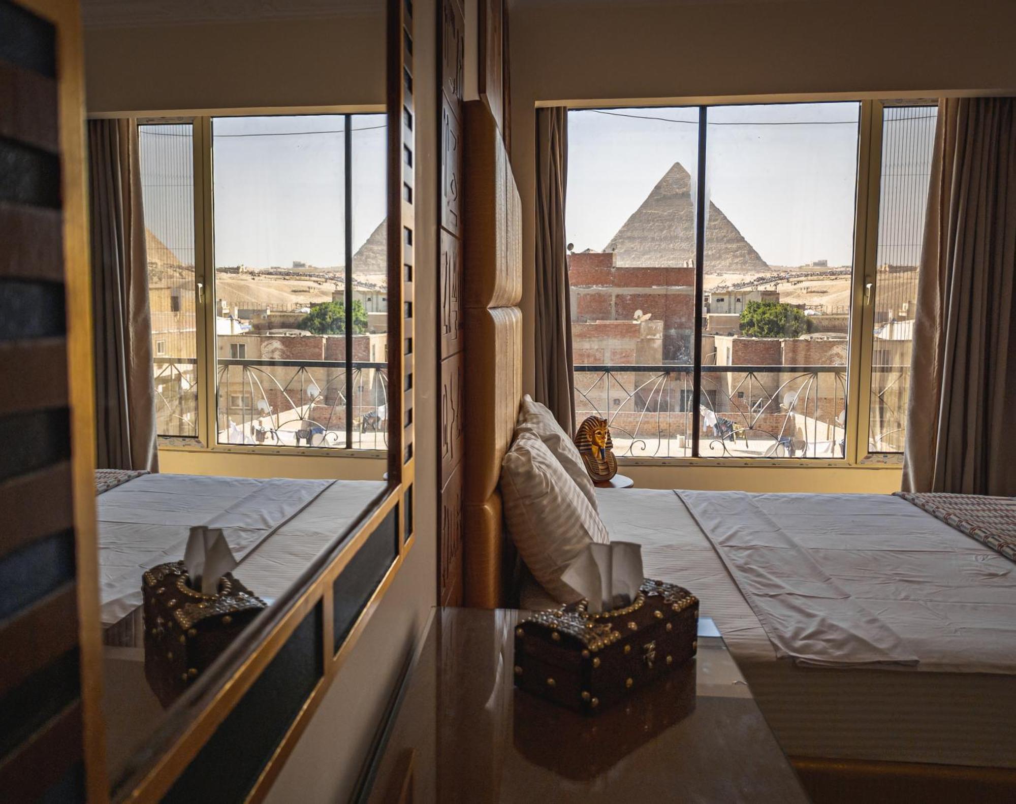 Jimmy Pyramids Hotel Kafret el-Gabal Екстериор снимка