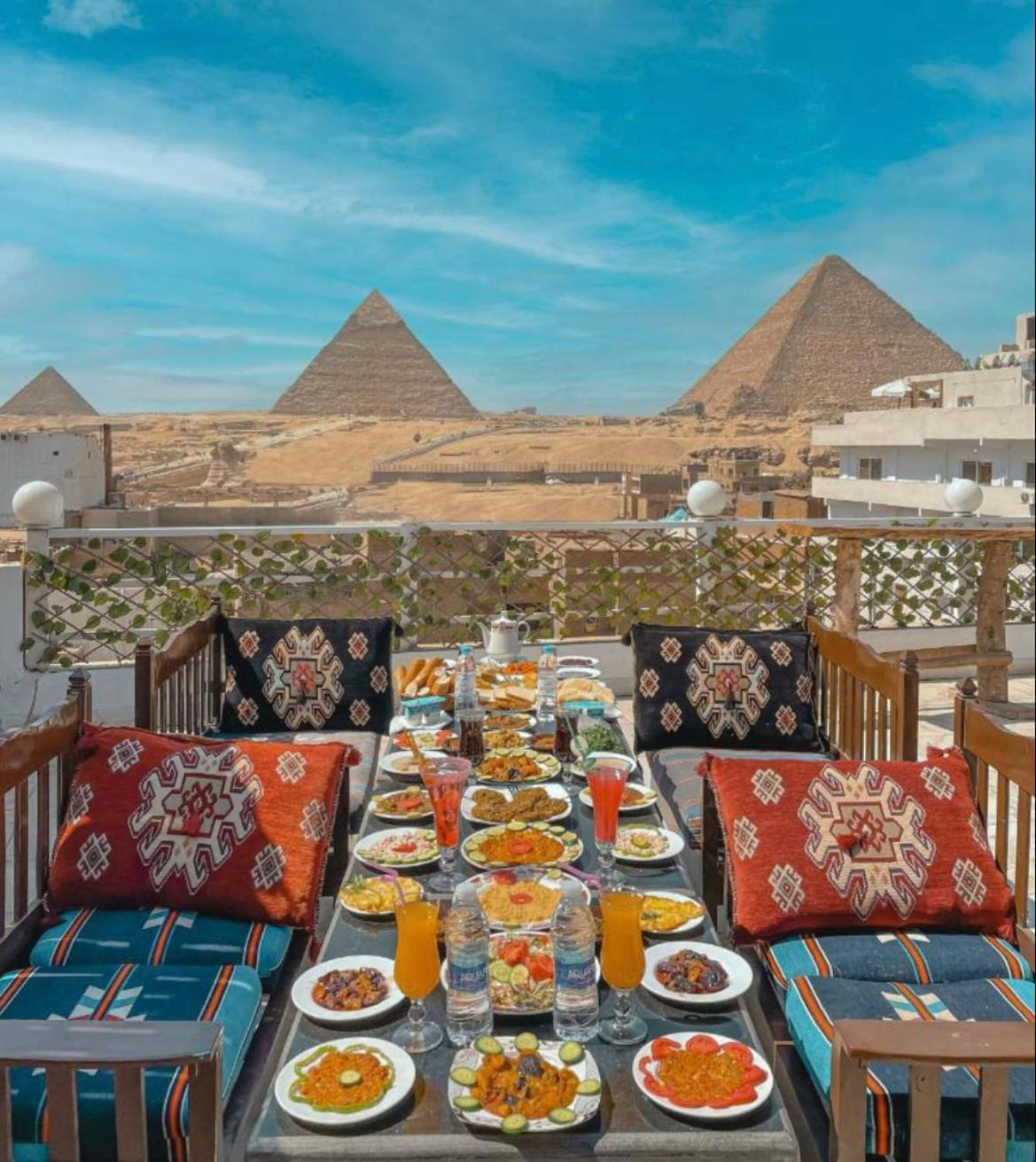Jimmy Pyramids Hotel Kafret el-Gabal Екстериор снимка
