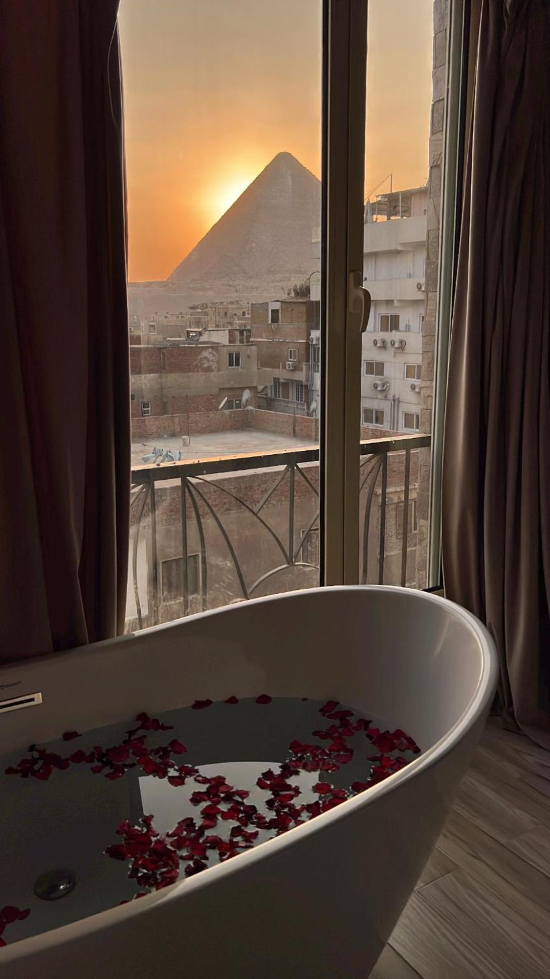 Jimmy Pyramids Hotel Kafret el-Gabal Екстериор снимка