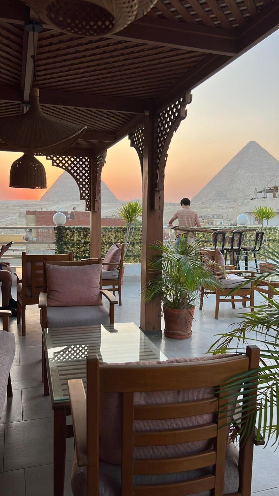 Jimmy Pyramids Hotel Kafret el-Gabal Екстериор снимка
