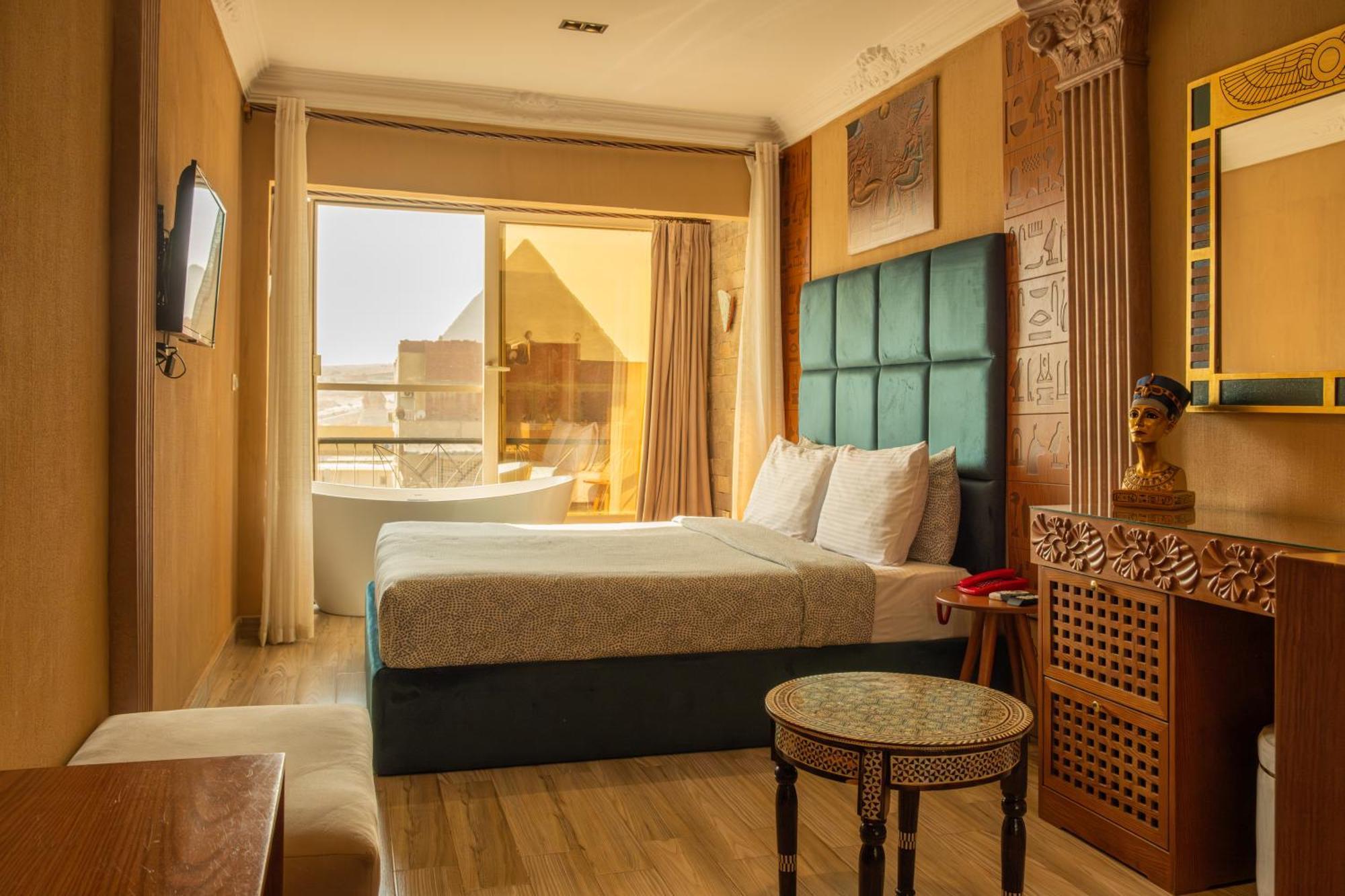 Jimmy Pyramids Hotel Kafret el-Gabal Екстериор снимка
